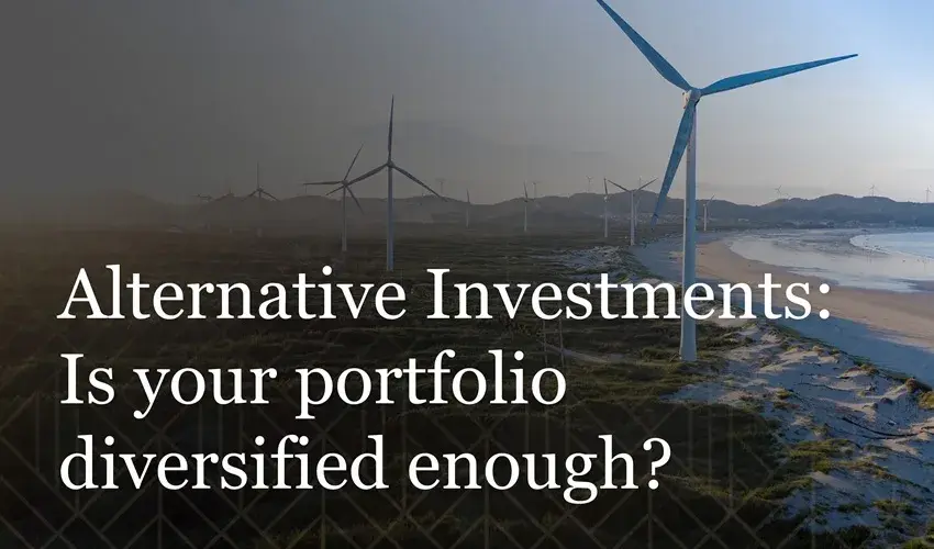 Why alternative investments matter in a diversified portfolio