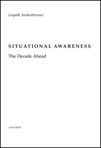 Situational Awareness.