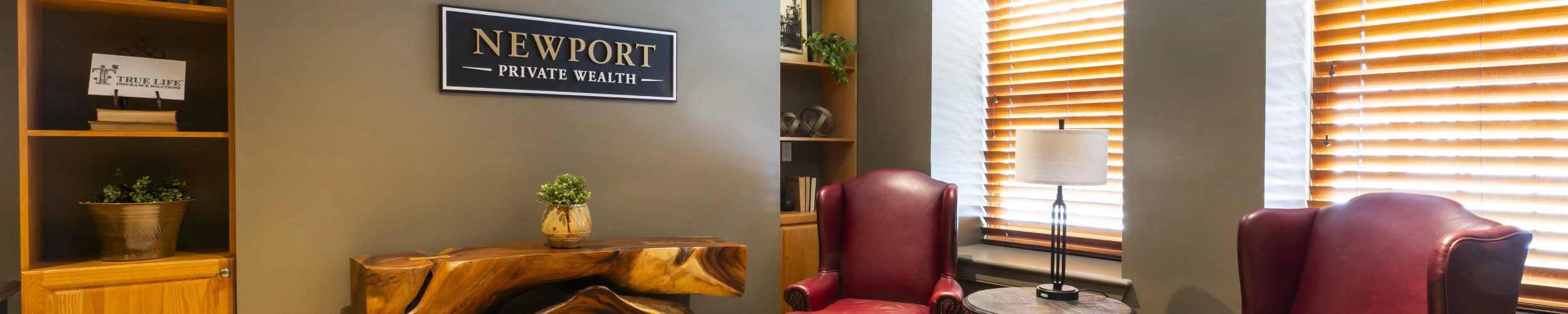 Newport Kingston office lobby.